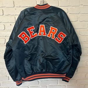 Bears Navy Bomber Jacket